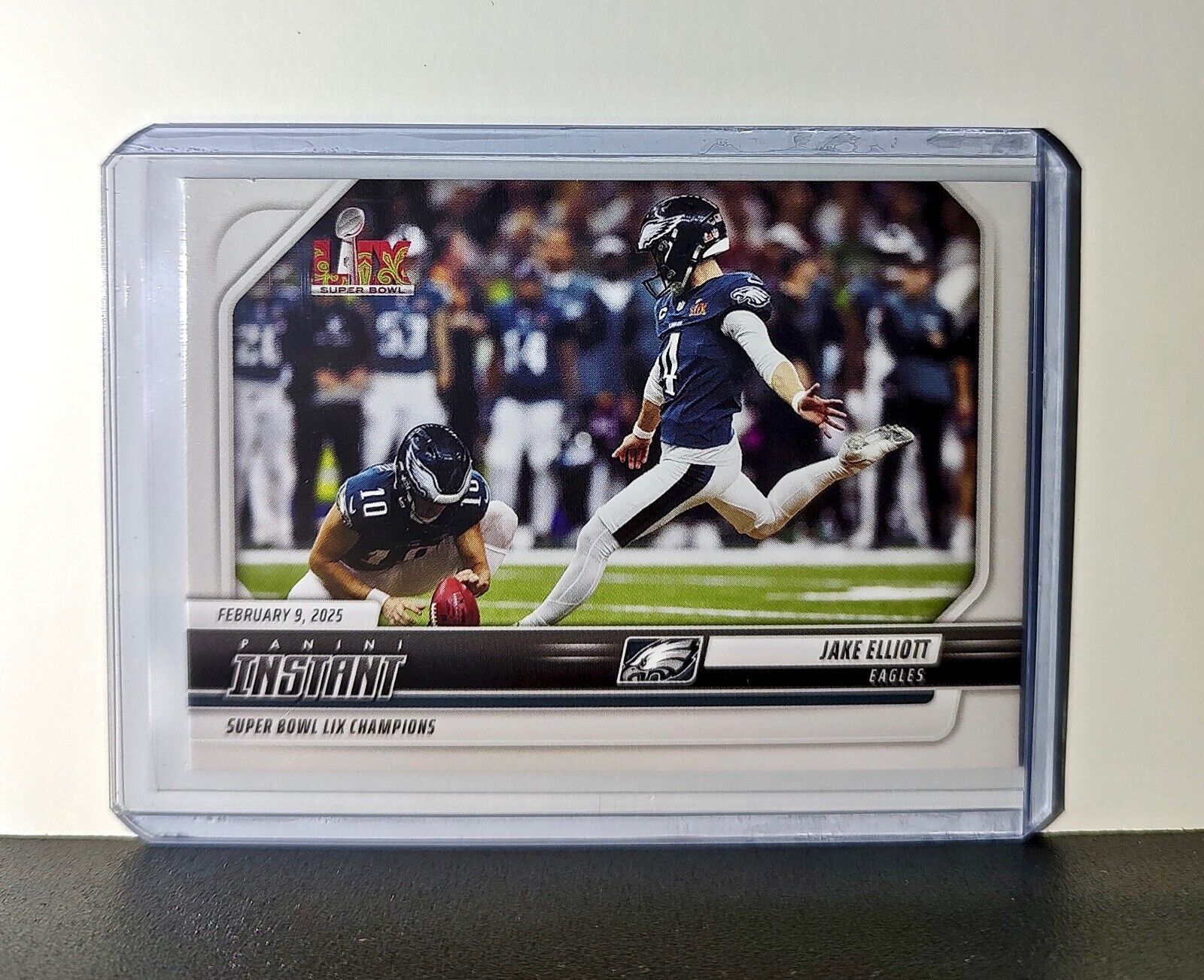 Jake Elliott 2024 Panini Super Bowl LIX Champions NFL #26 Football Card Eagles