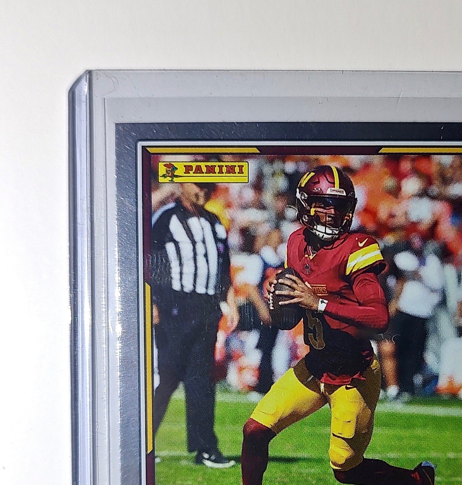 Jayden Daniels 2025 Panini NFL #1 Foil Sticker Card Washington Commanders