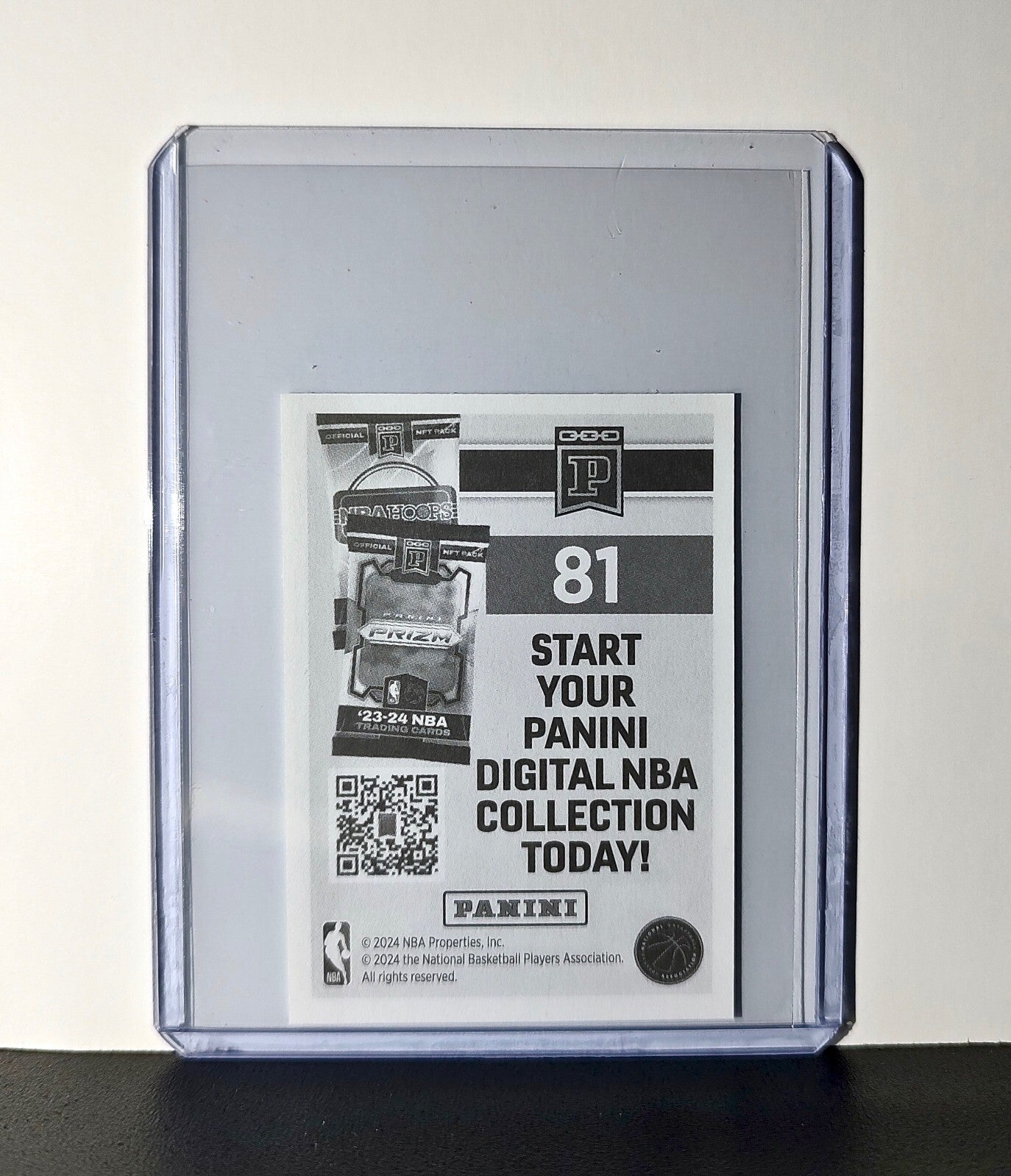 Reed Sheppard Rookie Draft 2024-25 Panini NBA #81 Sticker Card Houston Rockets