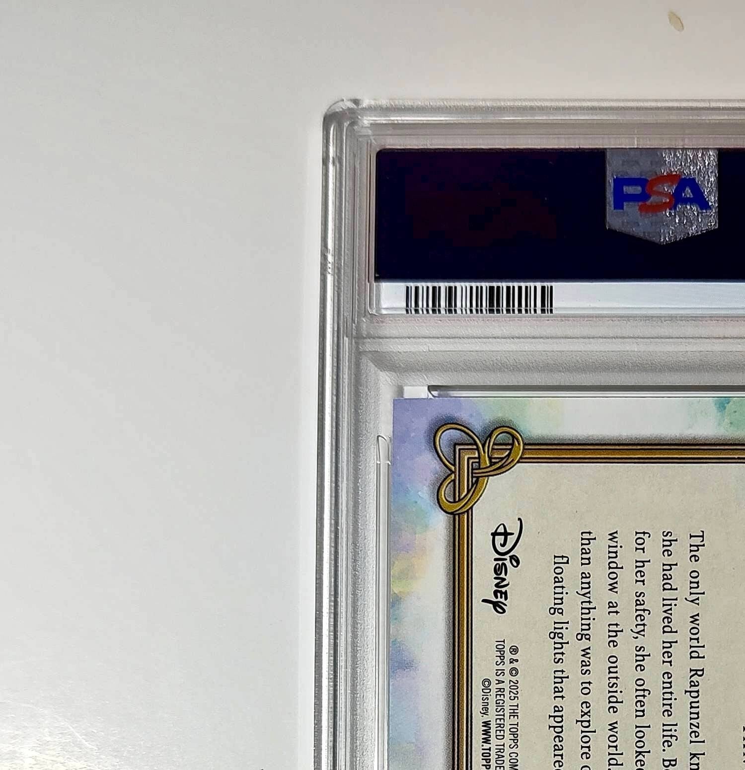 Rapunzel's Tower 2025 Topps Disney #C-15 Card Tangled PSA 9