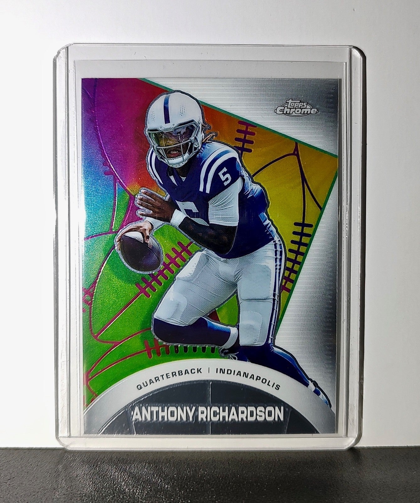 Anthony Richardson 2023 Topps Chrome All-Etch NFL CAE-24 Card Indianapolis Colts