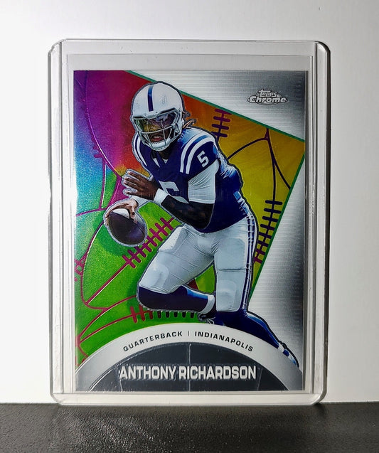 Anthony Richardson 2023 Topps Chrome All-Etch NFL CAE-24 Card Indianapolis Colts