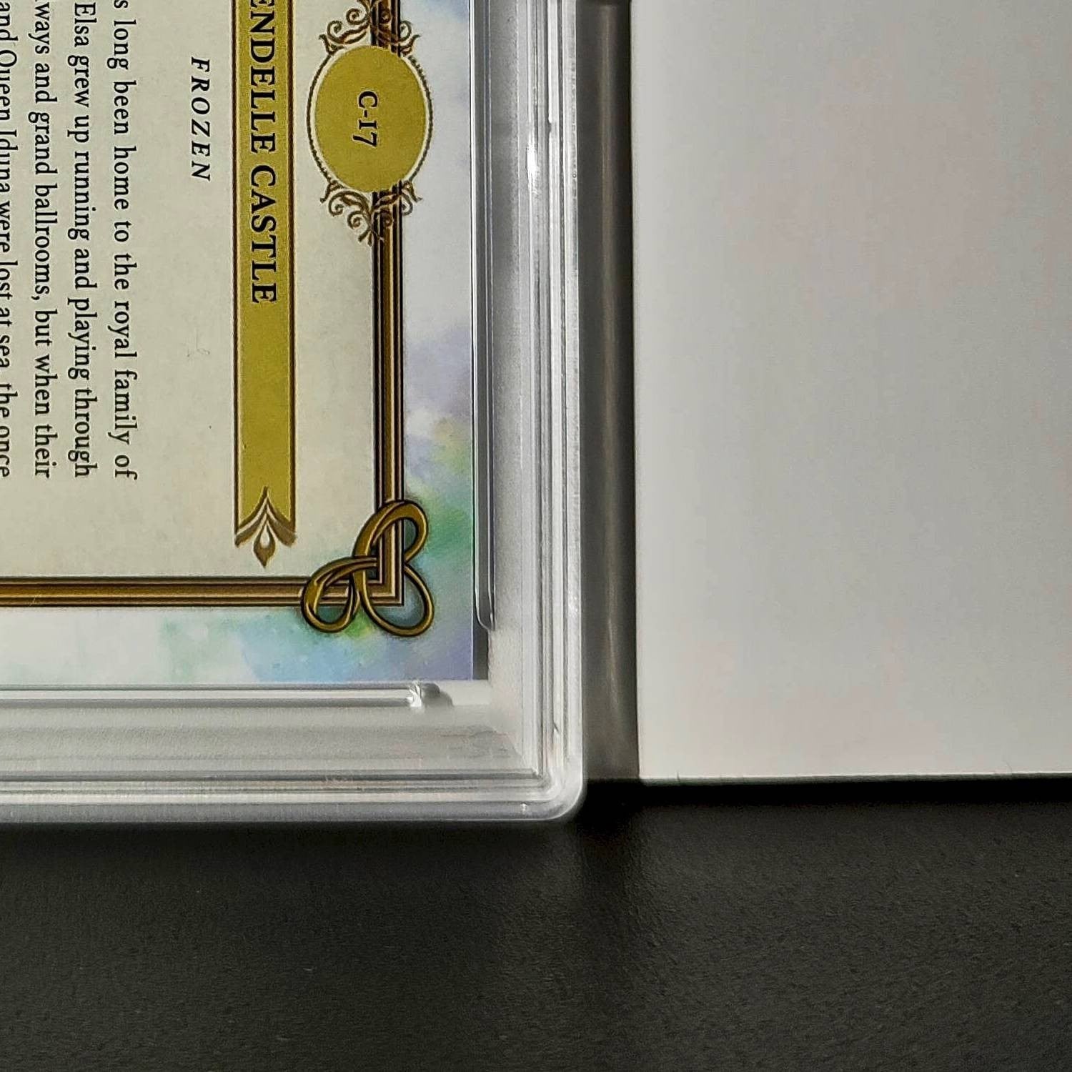 Arendelle Castle 2025 Topps Disney #C-17 Card Frozen PSA 10 Gem