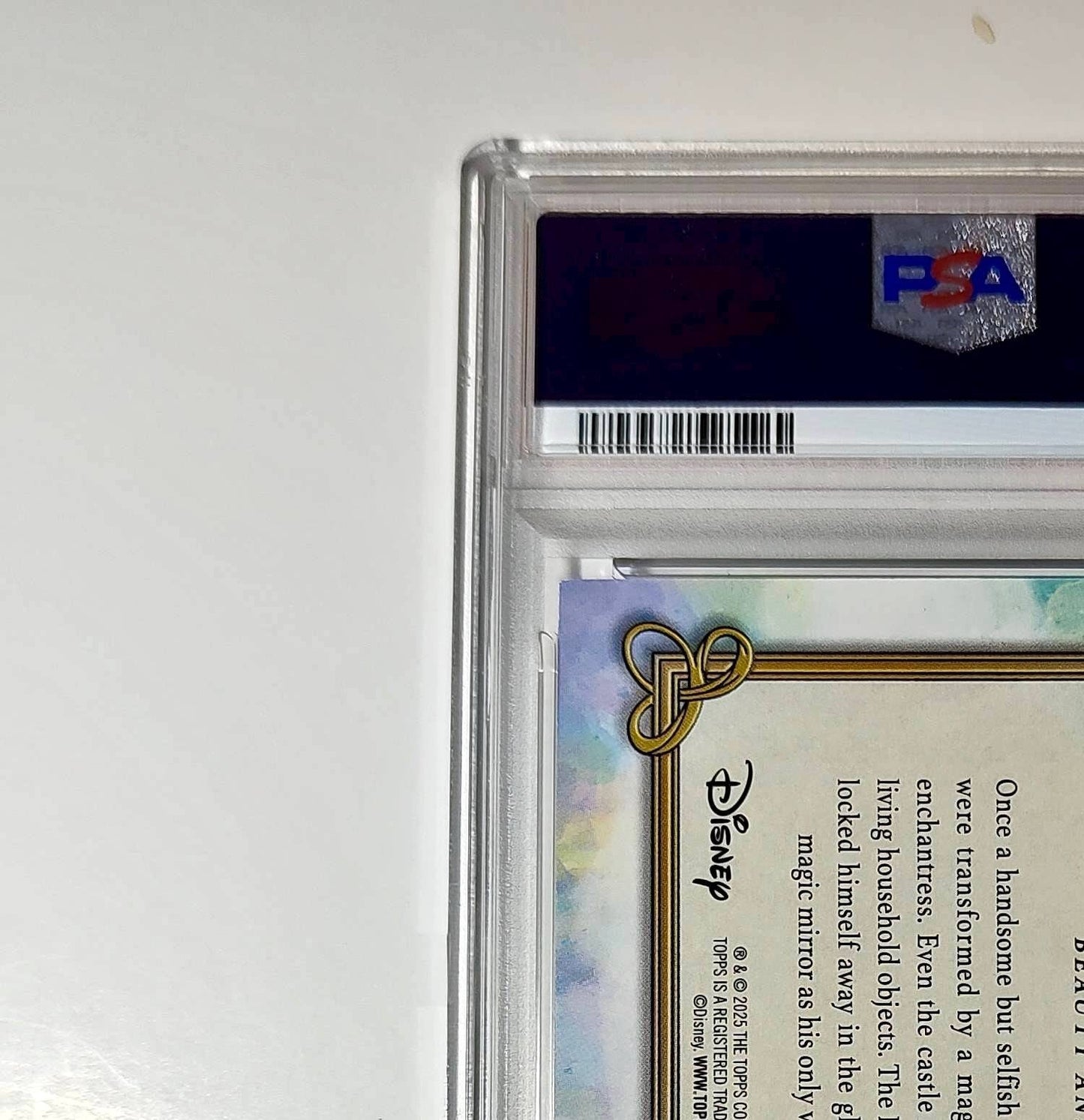 Beast's Castle 2025 Topps Disney #C-9 Card Beauty and the Beast PSA 9