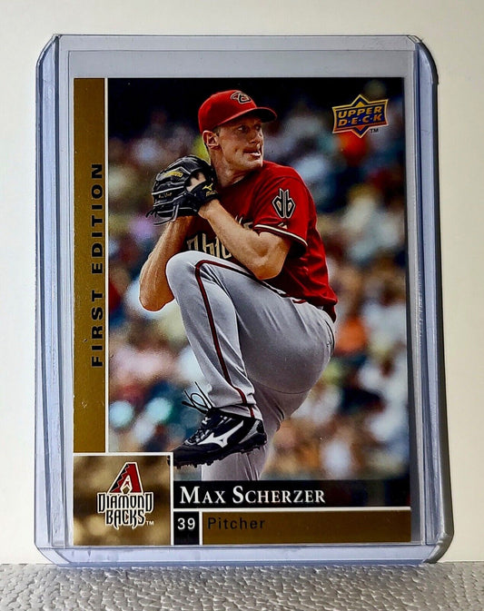 Max Scherzer 2009 Upper Deck MLB #10 Baseball Card Arizona Diamondbacks