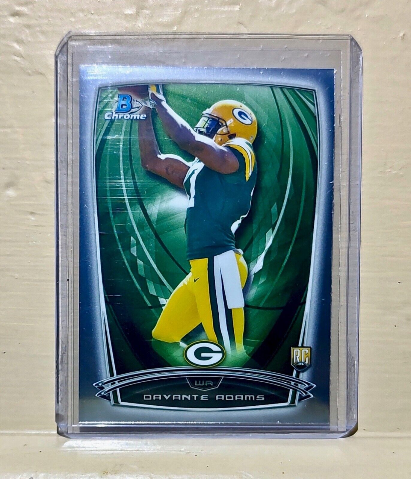 2014 DaVante Adams Topps Bowman Chrome #197 Rookie NFL Trading Card Packers