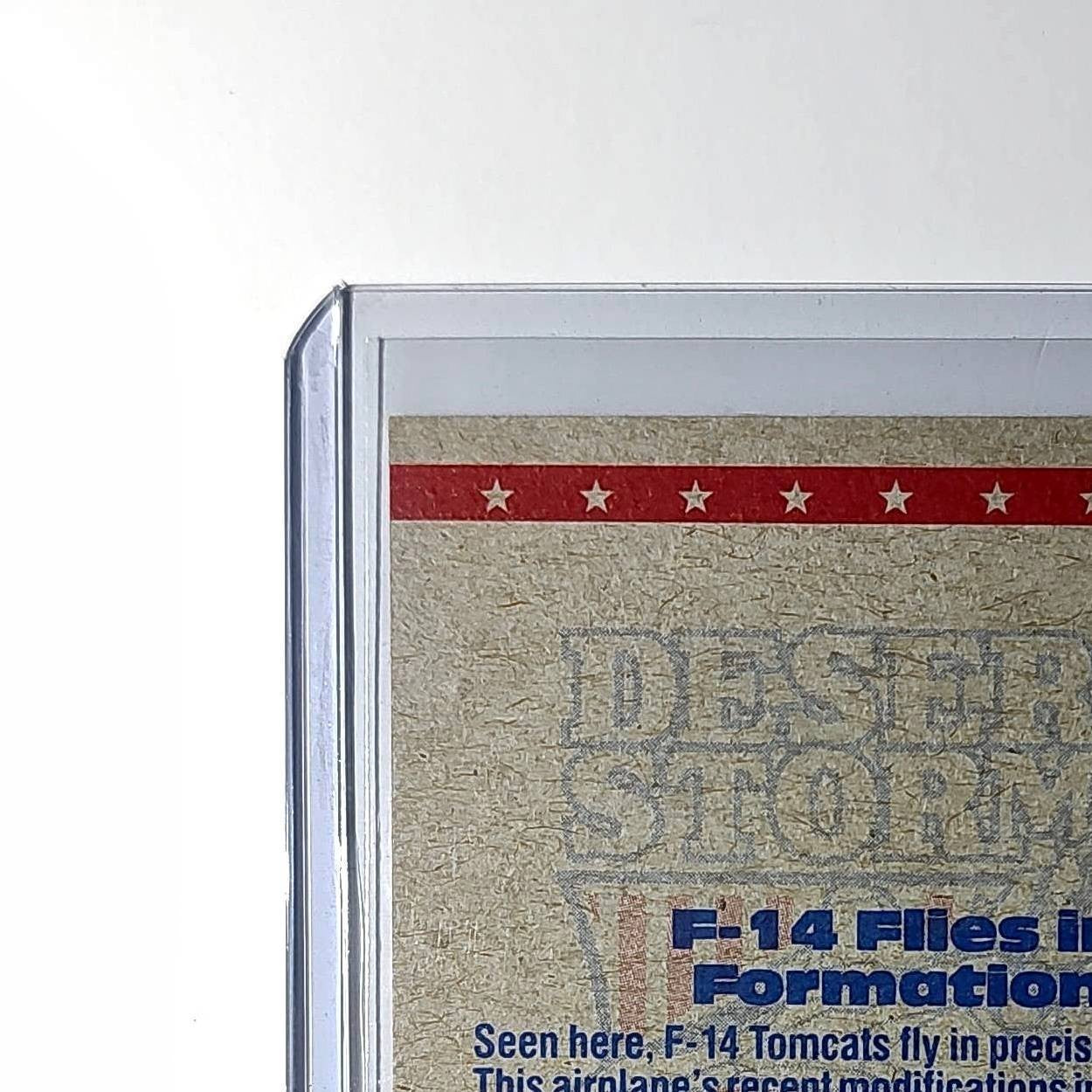 F-14 Flies in Formation 1991 Topps Desert Storm #22 Card