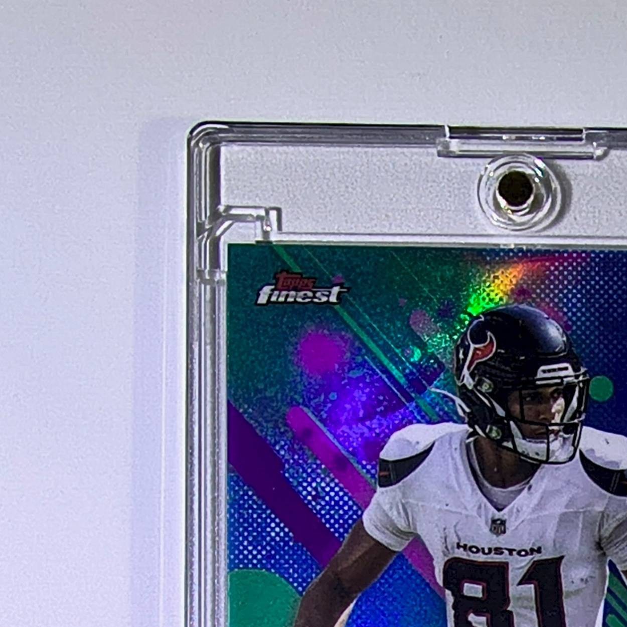 Jayden Higgins Rookie 2025 Topps Finest NFL #26 Card Houston Texans 065/200