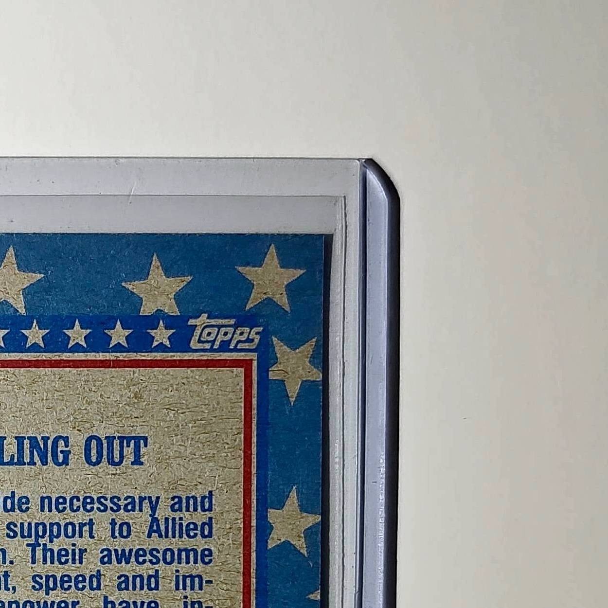 Rolling Out 1991 Topps Desert Storm #91 Card