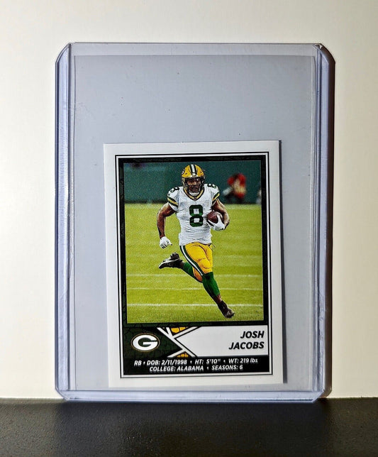 Josh Jacobs 2024 Panini NFL Sticker #397 Green Bay Packers