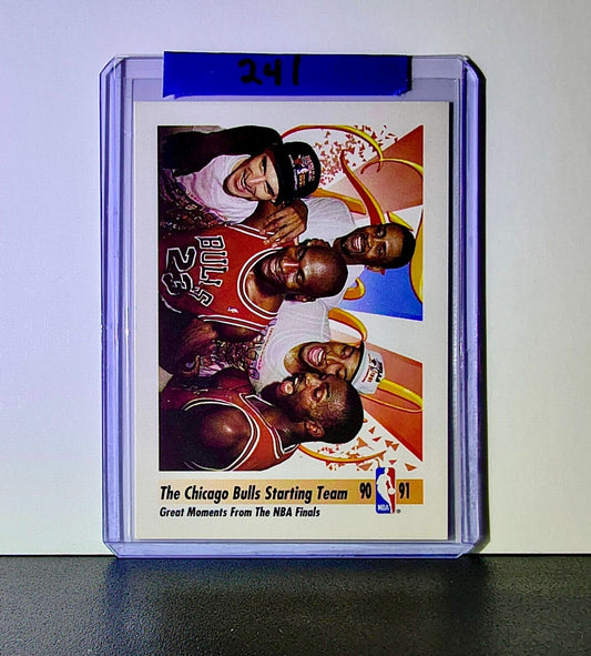 Michael Jordan 1991-92 Skybox #337 Basketball Card Chicago Bulls