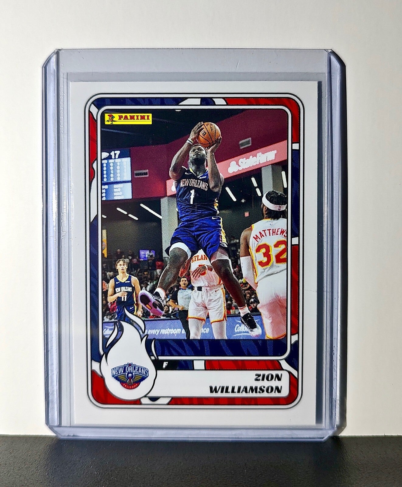 Zion Williamson 2024-25 Panini NBA #43 Sticker Card New Orleans Pelicans