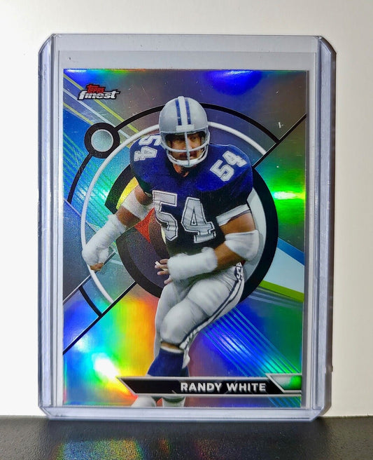 Randy White 2023 Topps Finest Refractor NFL #173 Card Dallas Cowboys
