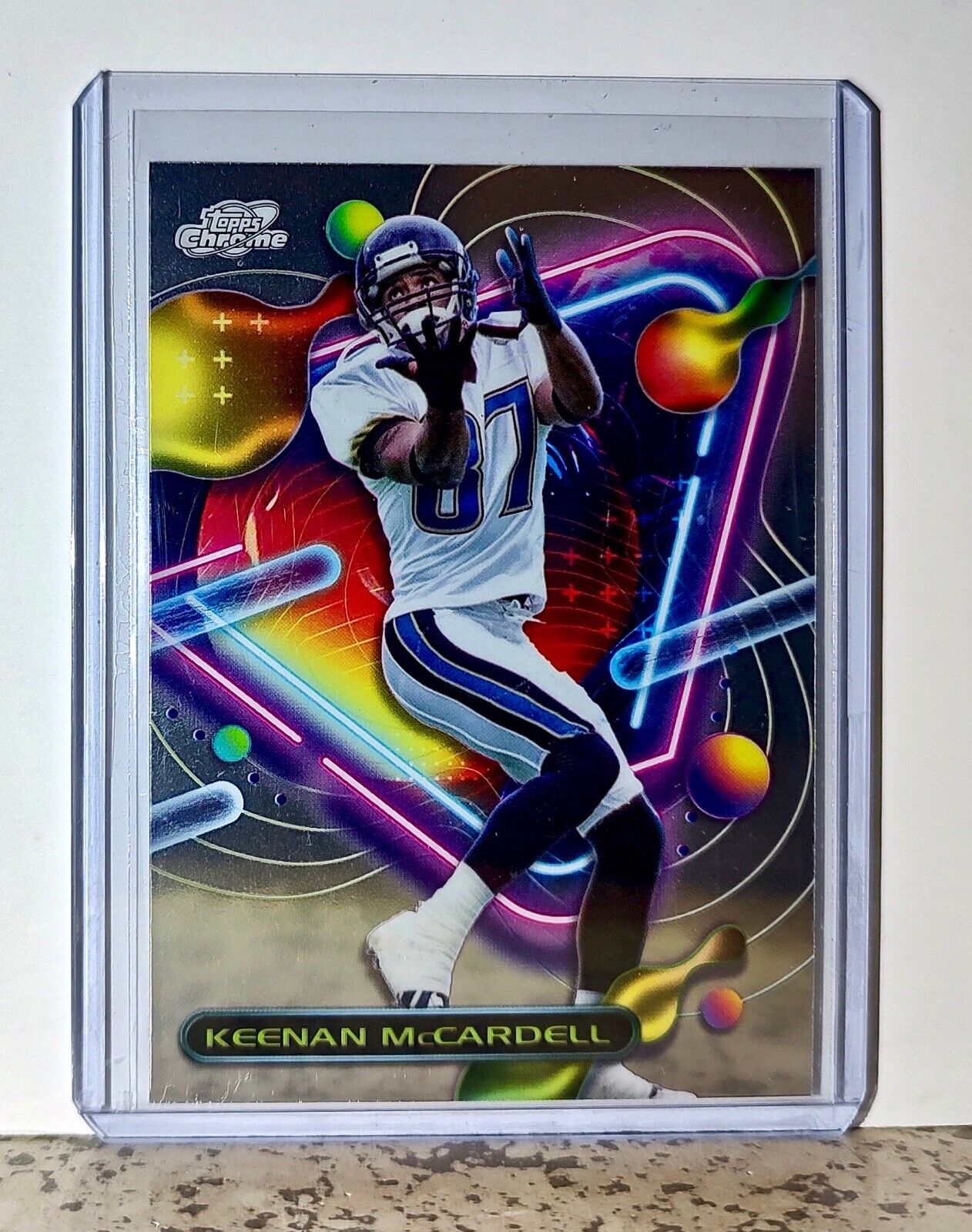 Keenan McCardell 2023 Topps Chrome Cosmic NFL #273 Card Jacksonville Jaguars