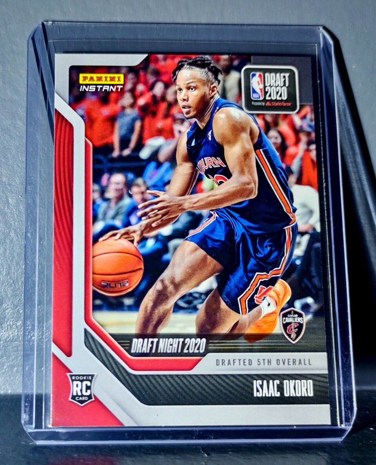 Isaac Okoro 2020-21 Panini NBA Draft Night #9 Basketball Rookie Card 1 of 366