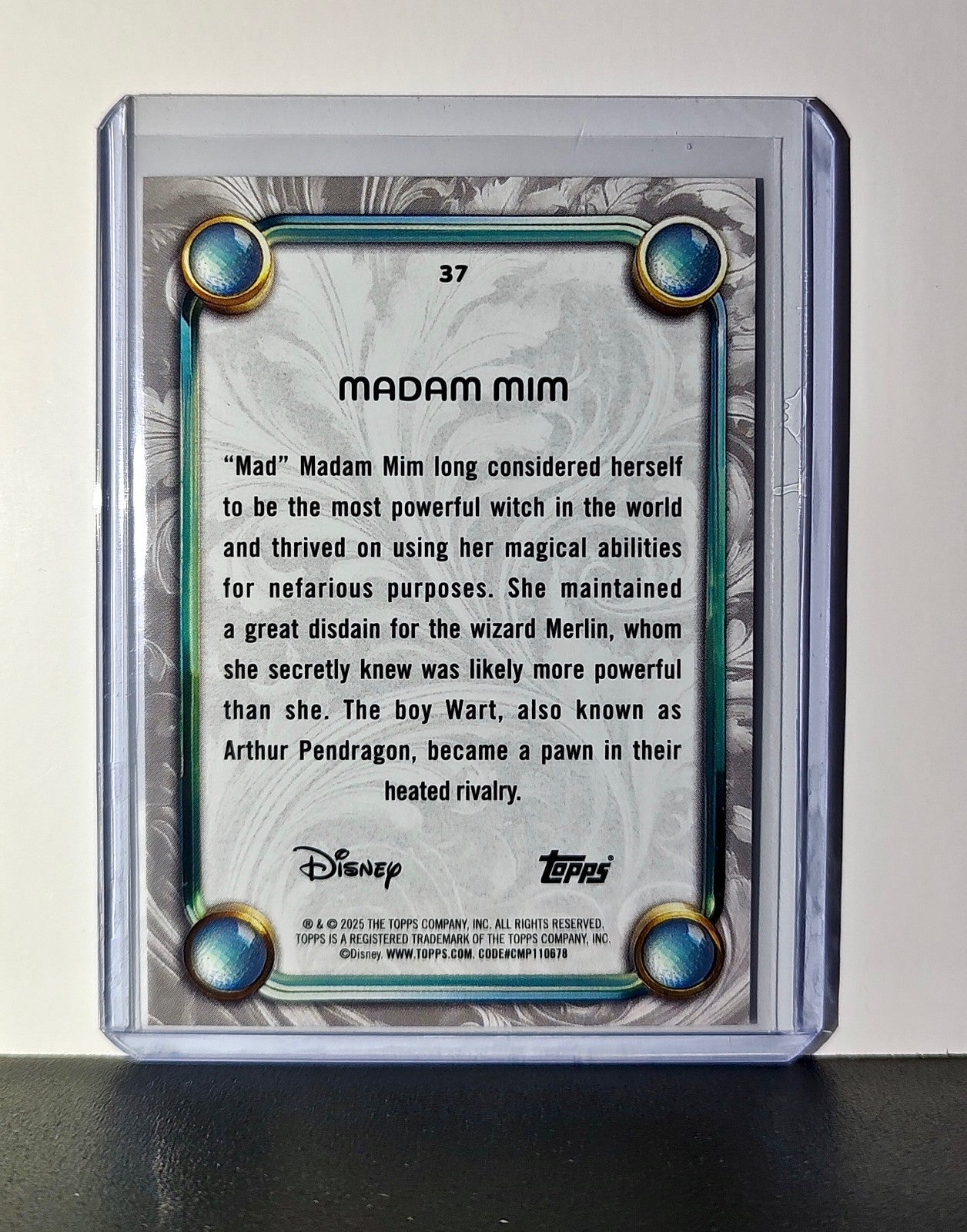Madam Mim 2025 Topps Disney Wonder #37 Card The Sword in the Stone