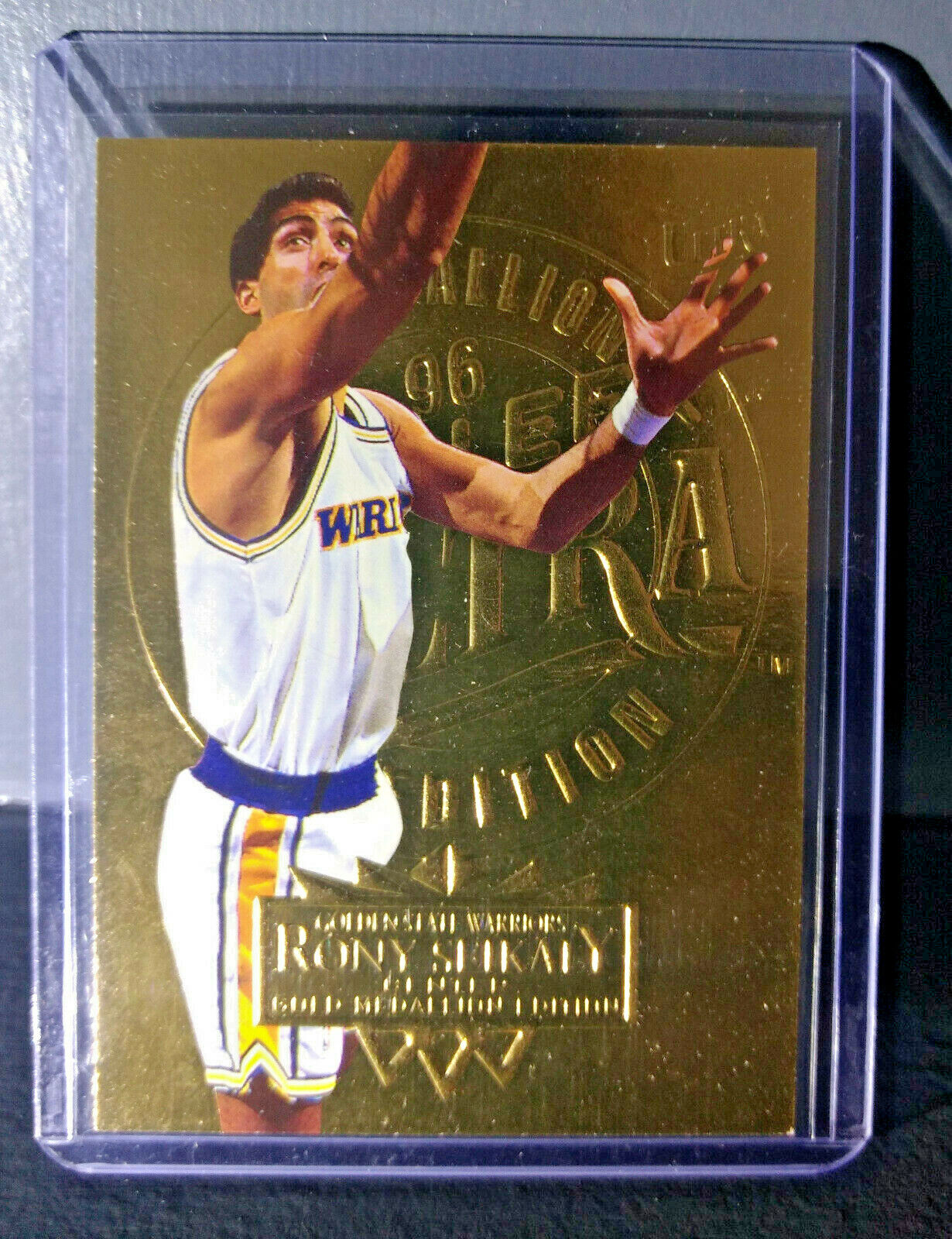 1995-96 Rony Seikaly Fleer Ultra Gold Medallion #63 Basketball Card