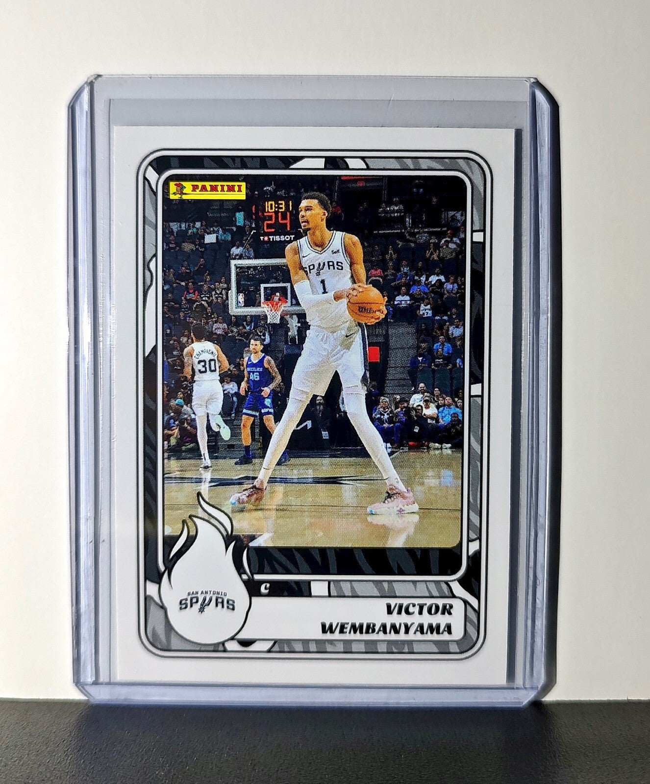 Victor Wembanyama 2024-25 Panini NBA #63 Sticker Card San Antonio Spurs