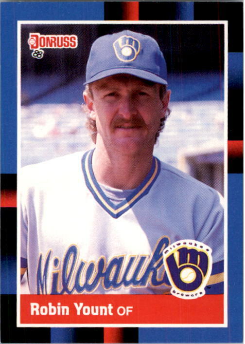 1988 Robin Yount Donruss Baseball Card #295