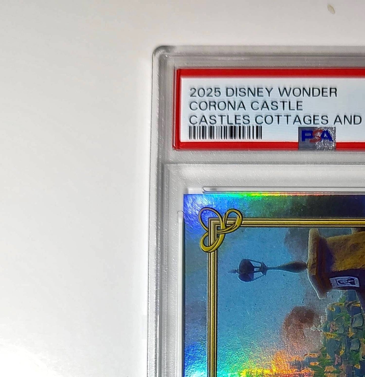 Corona Castle 2025 Topps Disney #C-16 Card Tangled PSA 9