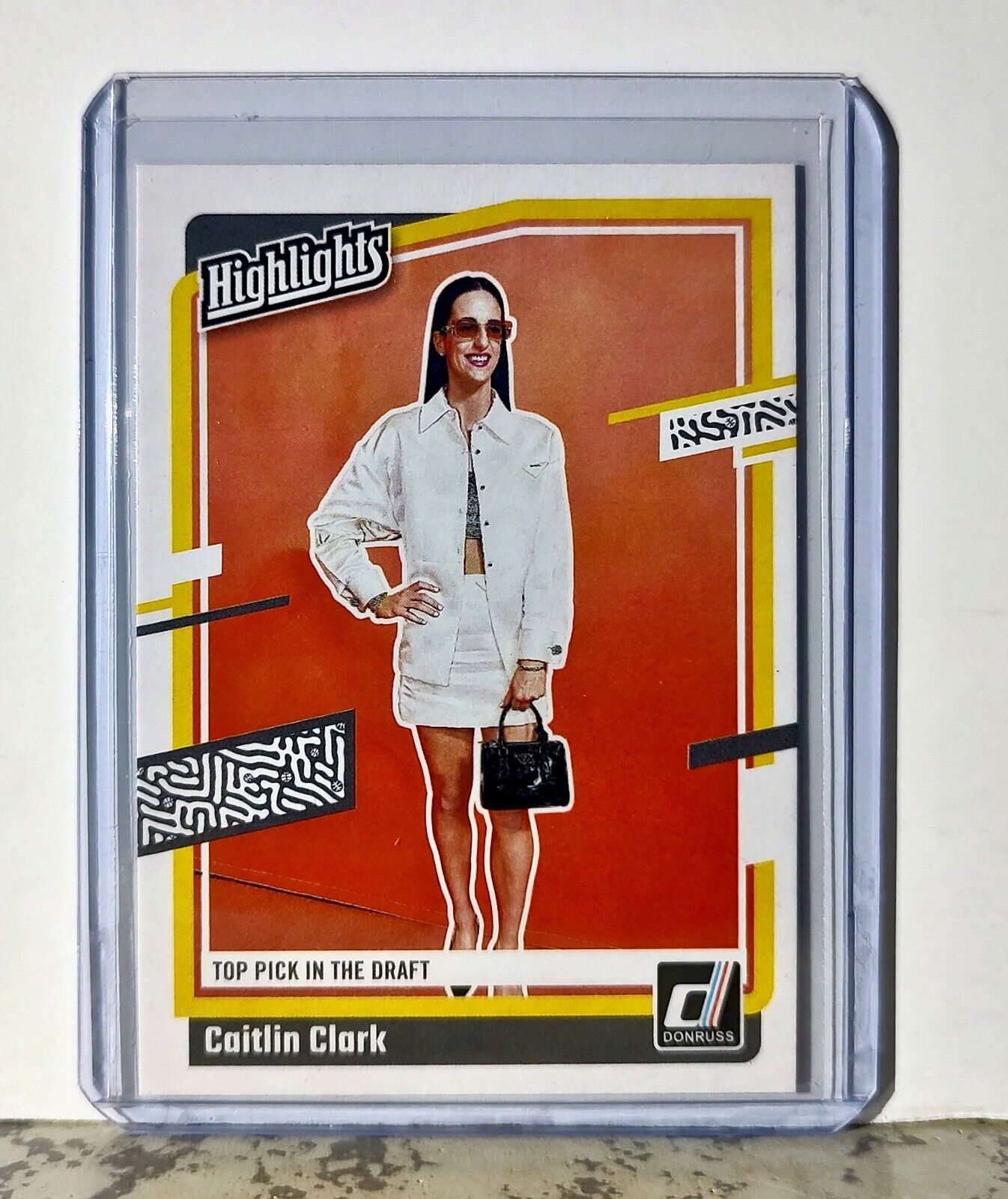 2024 Caitlin Clark Panini Donruss #H15 Highlights Basketball Card Iowa Hawkeyes