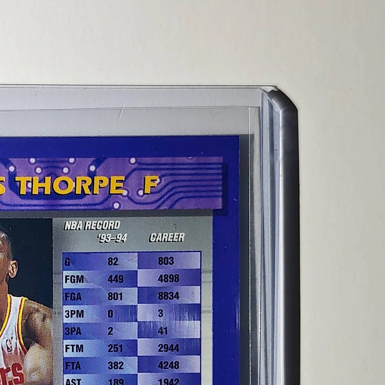 Otis Thorpe 1994-95 Topps Finest #295 Basketball Card