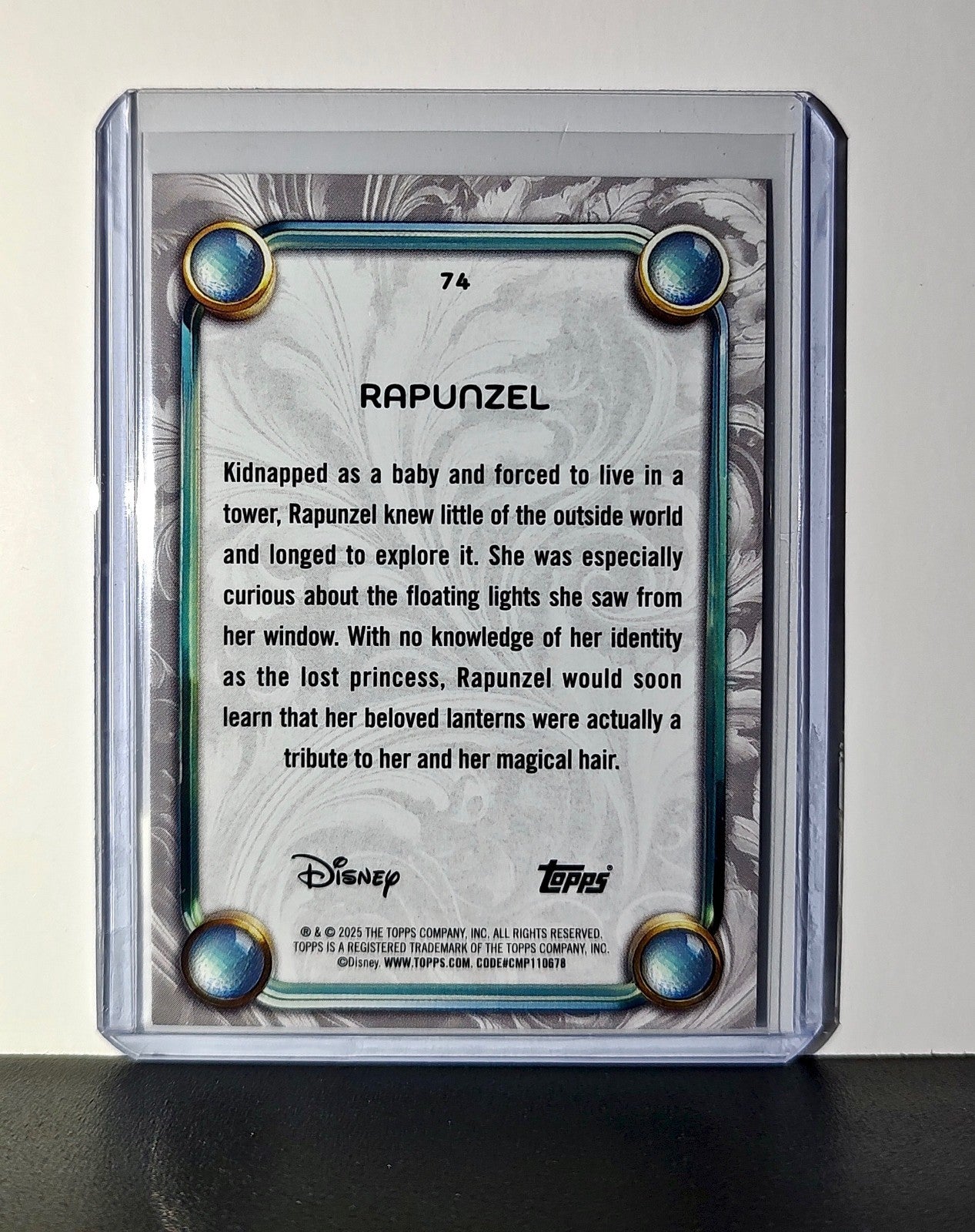 Rapunzel 2025 Topps Disney Wonder #74 Card Tangled