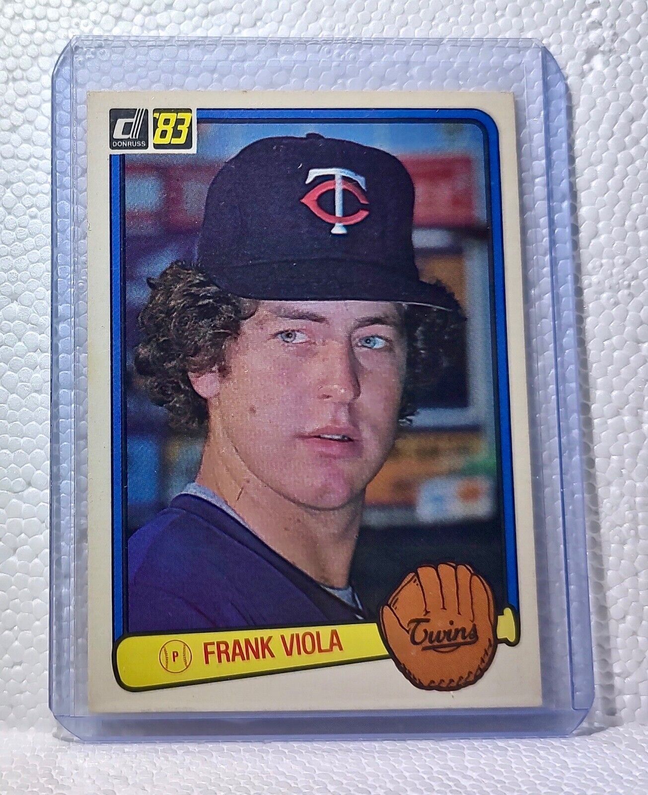 Frank Viola 1983 Donruss MLB #382 Baseball Card Minnesota Twins