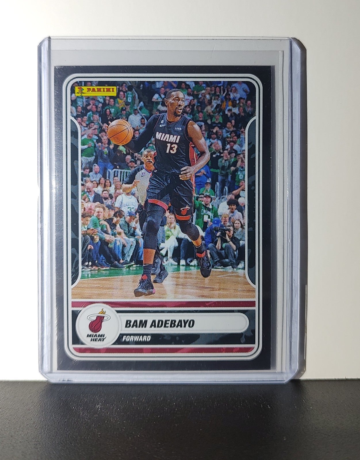 Bam Adebayo 2023-24 Panini NBA Sticker Foil Card #56 Miami Heat