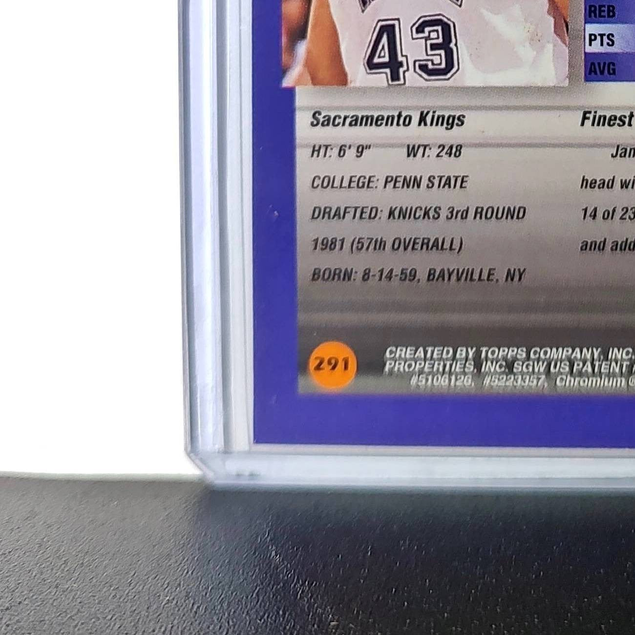 Frank Brickowski 1994-95 Topps Finest #291 Basketball Card
