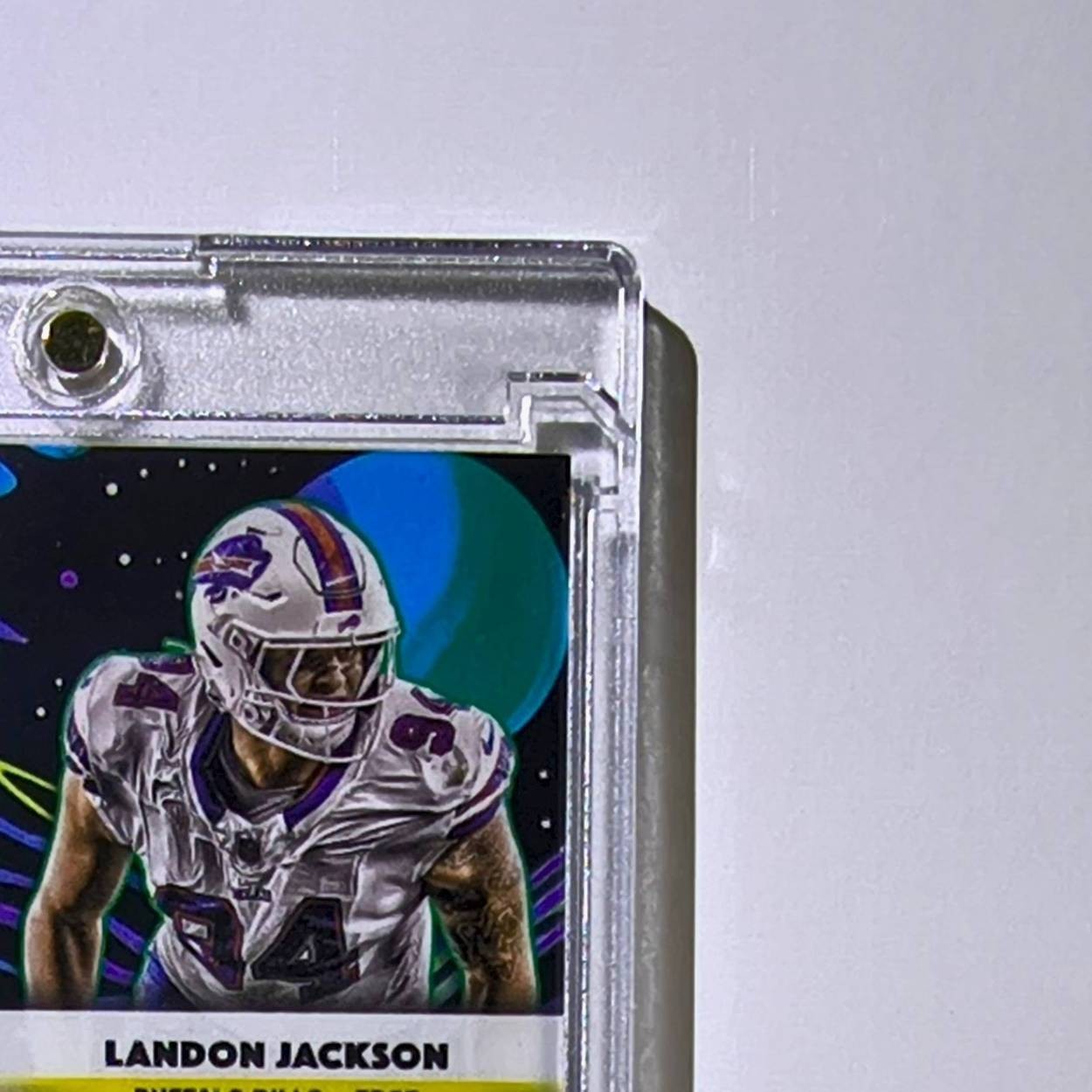 Landon Jackson Rookie 2025 Topps Chrome Cosmic Nucleus NFL #112 Buffalo Bills