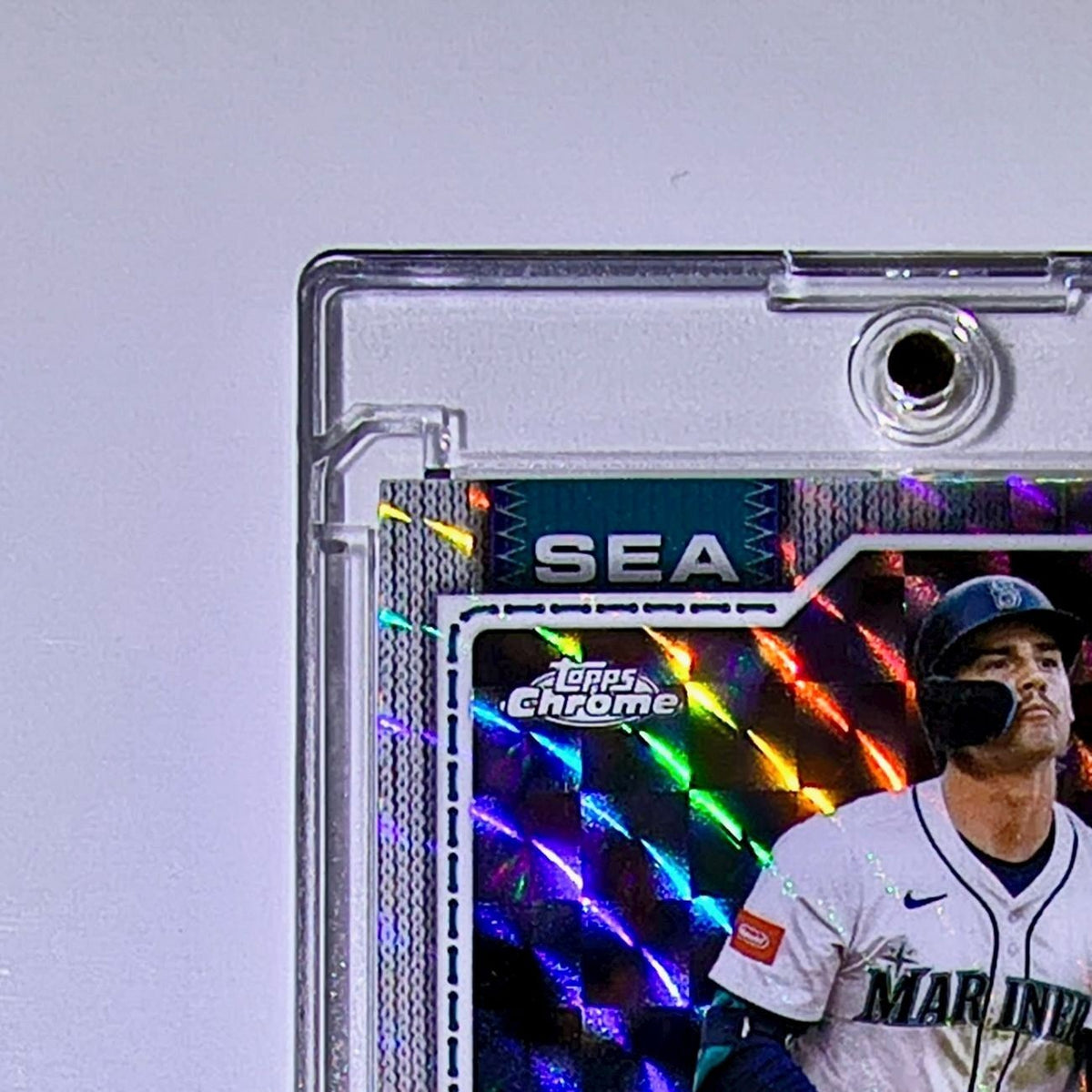 Cole Young Rookie 2026 MLB Topps Chrome Geometric Refractor #23 Card Mariners