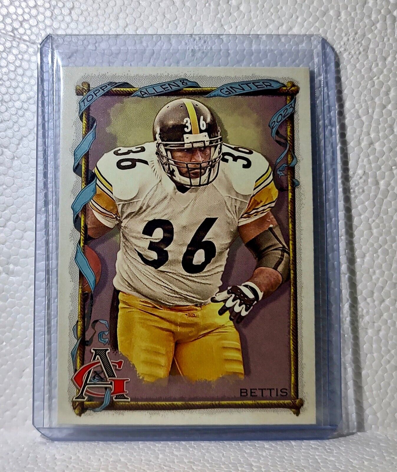 Jerome Bettis 2023 Topps Allen & Ginter NFL #418 Card Pittsburgh Steelers