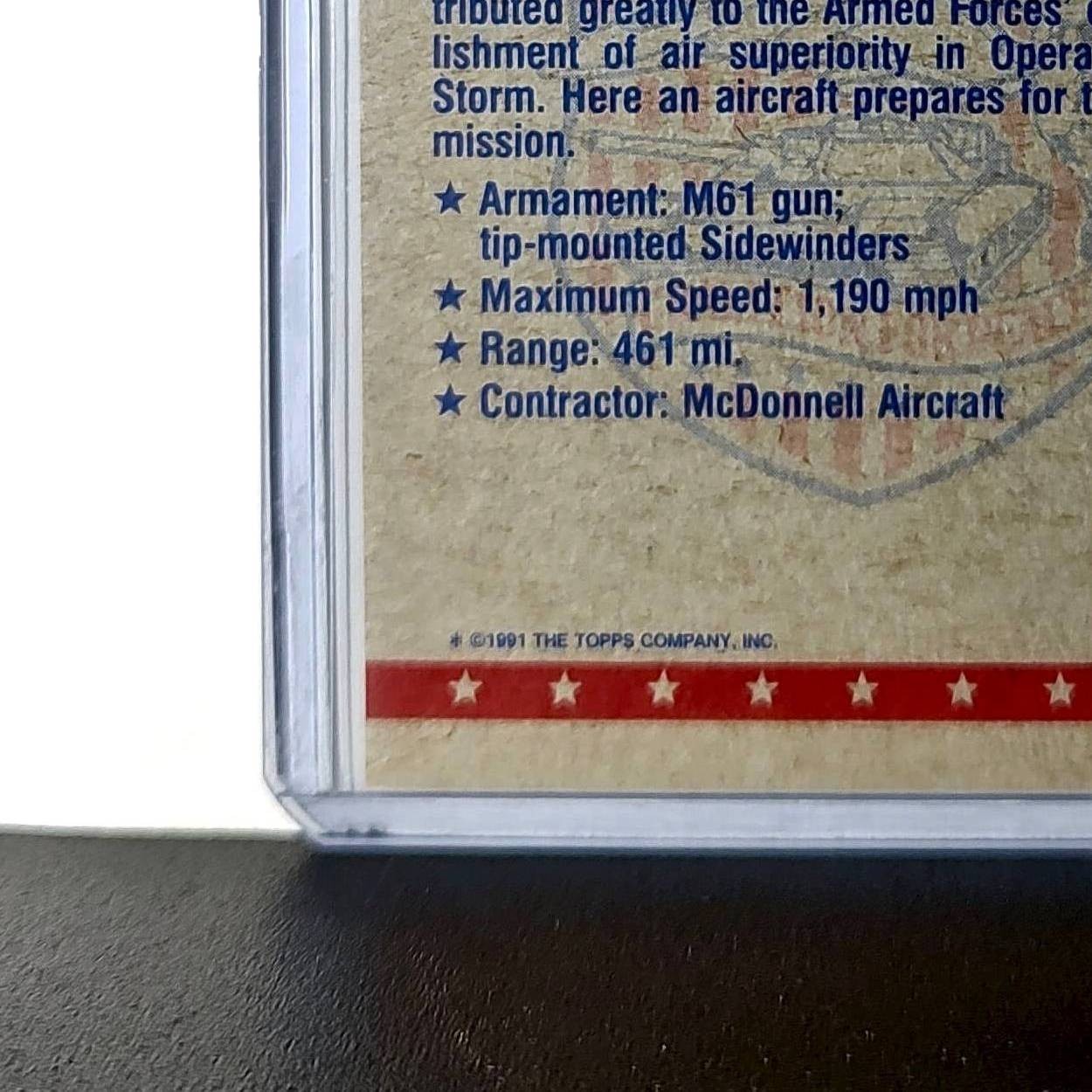 Ready for Takeoff 1991 Topps Desert Storm #26 Card