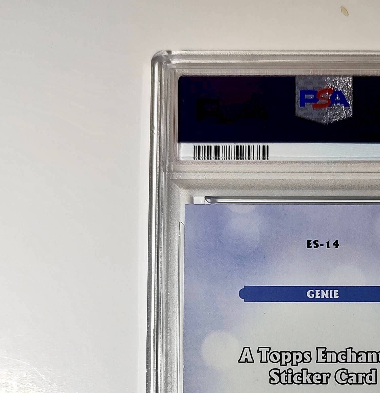 Genie 2025 Topps Disney #ES-14 Enchanted Sticker Card Aladdin PSA 9