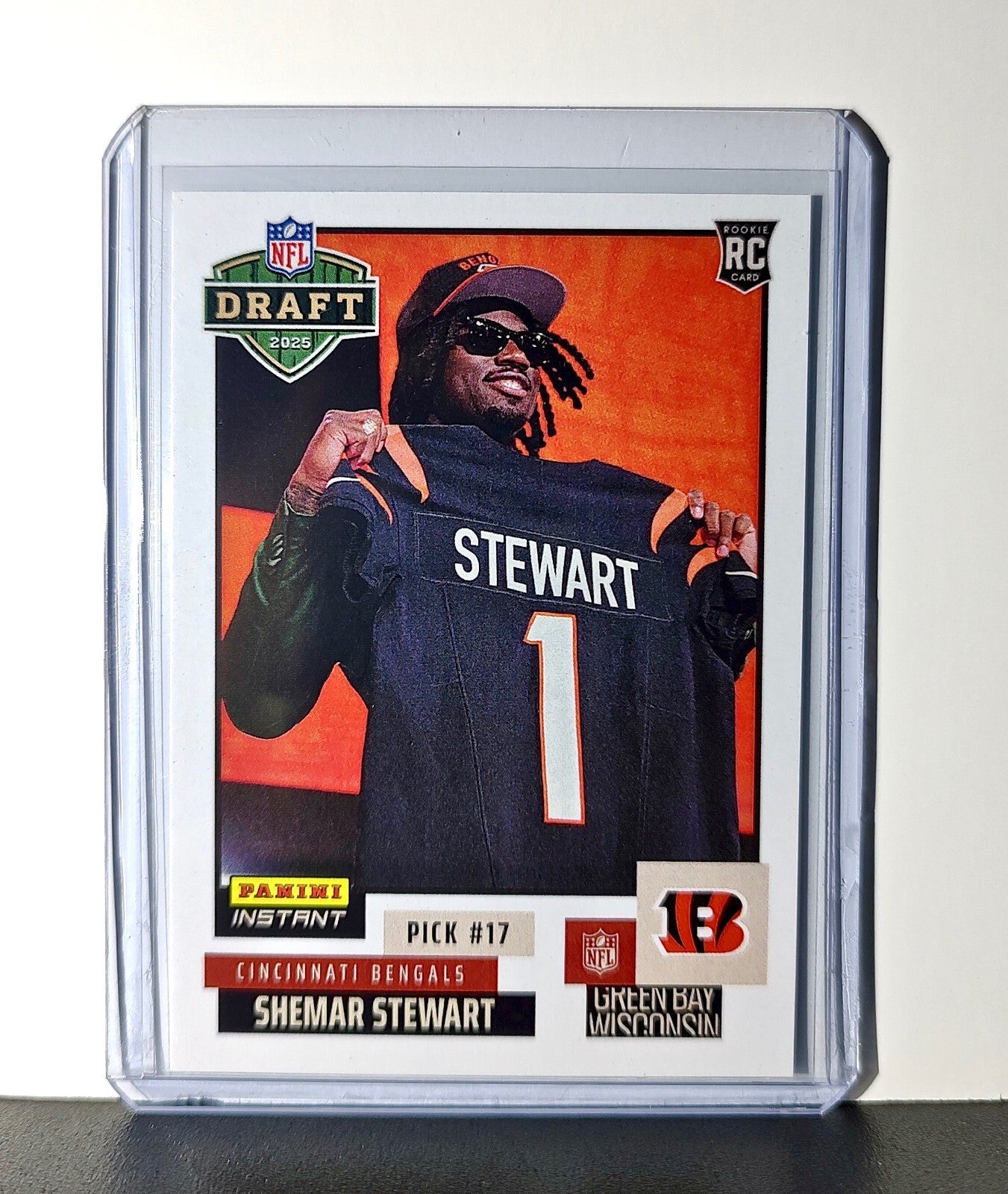 Shemar Stewart Rookie 2025 NFL Draft #17 Card Cincinnati Bengals 1 of 738