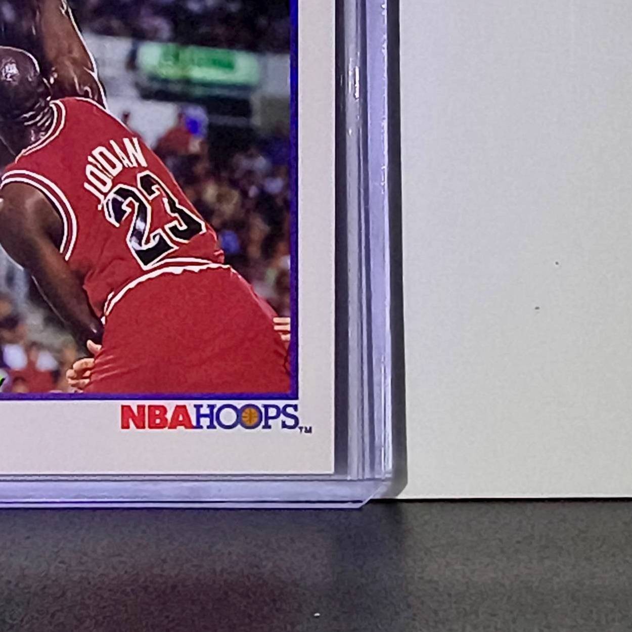 Michael Jordan 1991-92 NBA Hoops #536 All-Time Active Leader Card Chicago Bulls