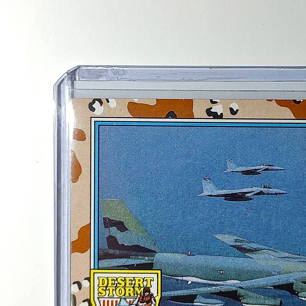 B-52 in Formation 1991 Topps Desert Storm #135 Card