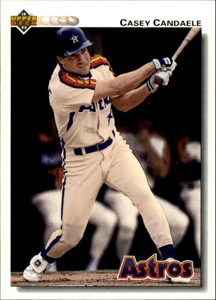 Casey Candaele 1992 Upper Deck MLB #387 Baseball Card Houston Astros