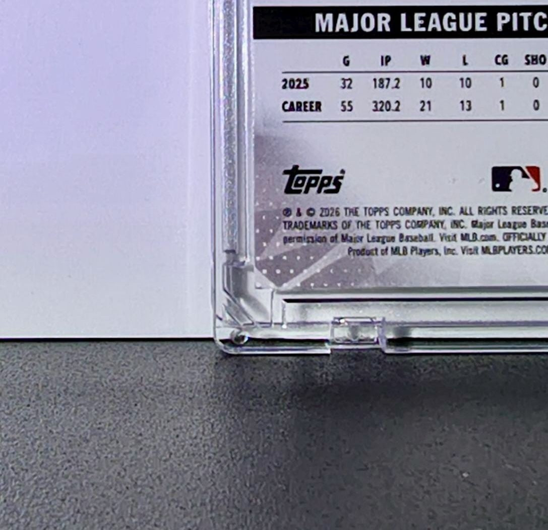 Paul Skenes 2026 MLB Topps Finest #10 Common Baseball Card Pittsburgh Pirates