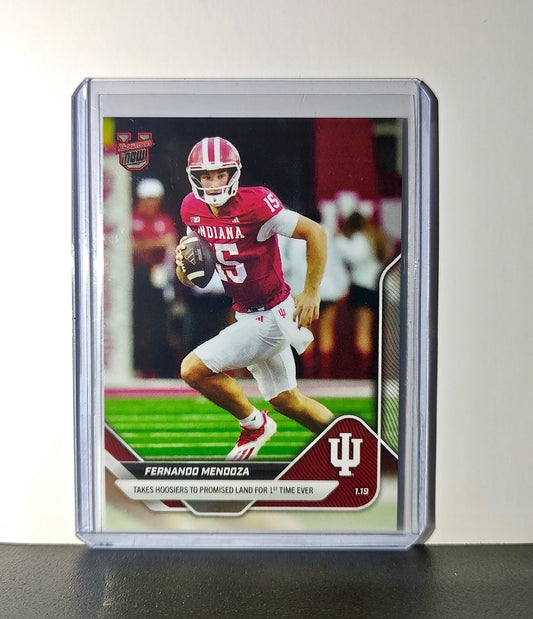Fernando Mendoza Hoosiers National Champions 2025-26 Topps Bowman U Now #67 Card
