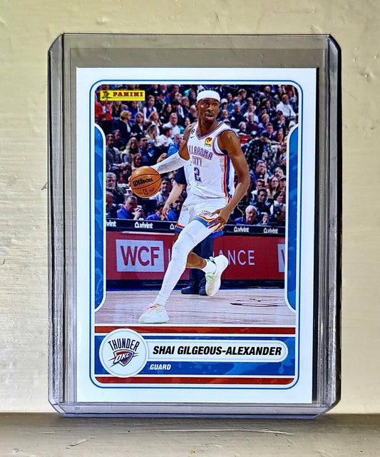 Shai Gilgeous-Alexander 2023-24 Panini NBA Basketball #48 Card OC Thunder