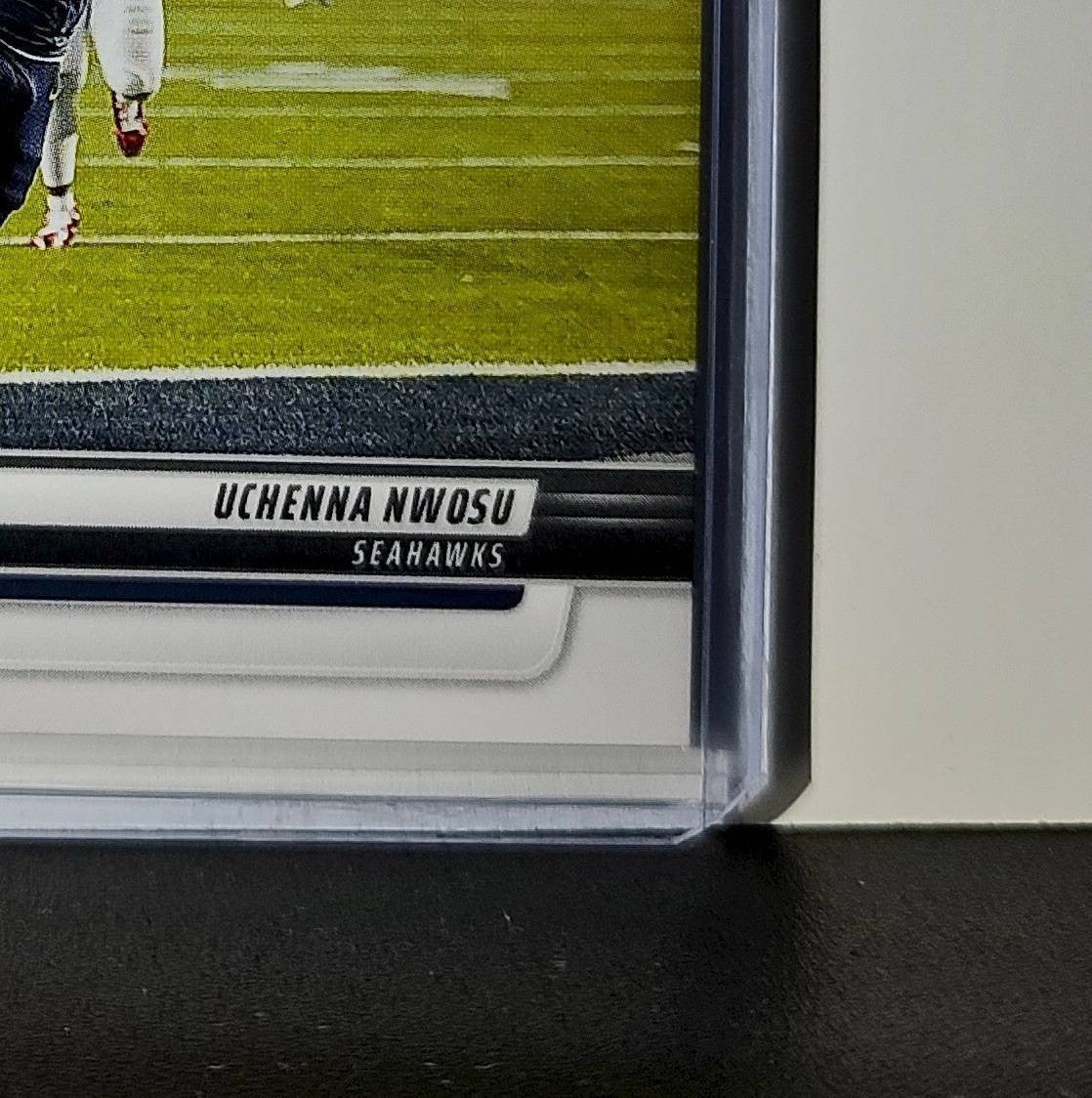 Uchenna Nwosu 2026 Panini NFL Super Bowl LIX Champions #18 Card Seattle Seahawks