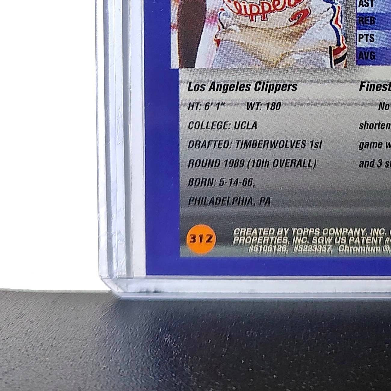 Pooh Richardson 1994-95 Topps Finest #312 Basketball Card
