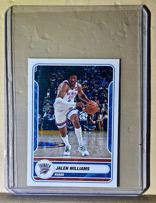 2023-24 Jalen Williams Panini NBA Basketball #417 Sticker Oklahoma City Thunder