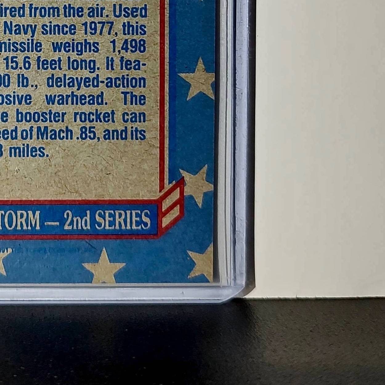 Harpoon Launch 1991 Topps Desert Storm #152 Card