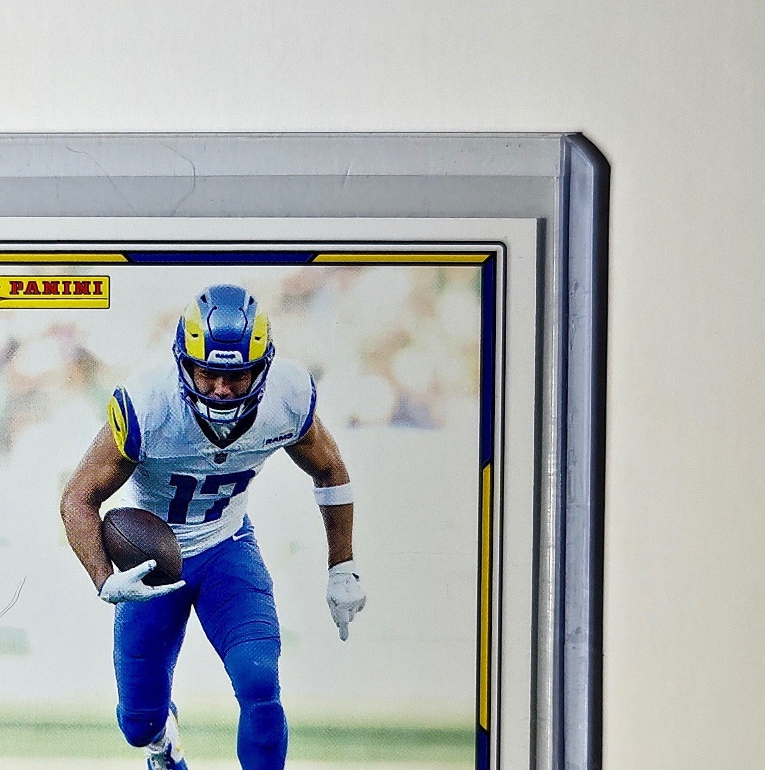 Puka Nacua 2025 Panini NFL #19 Sticker Card Los Angeles Rams
