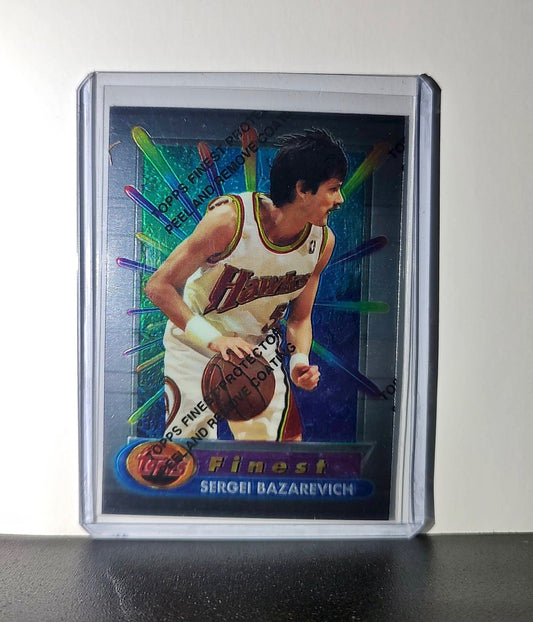 Sergei Bazarevich Rookie 1994-95 Topps Finest #169 Card