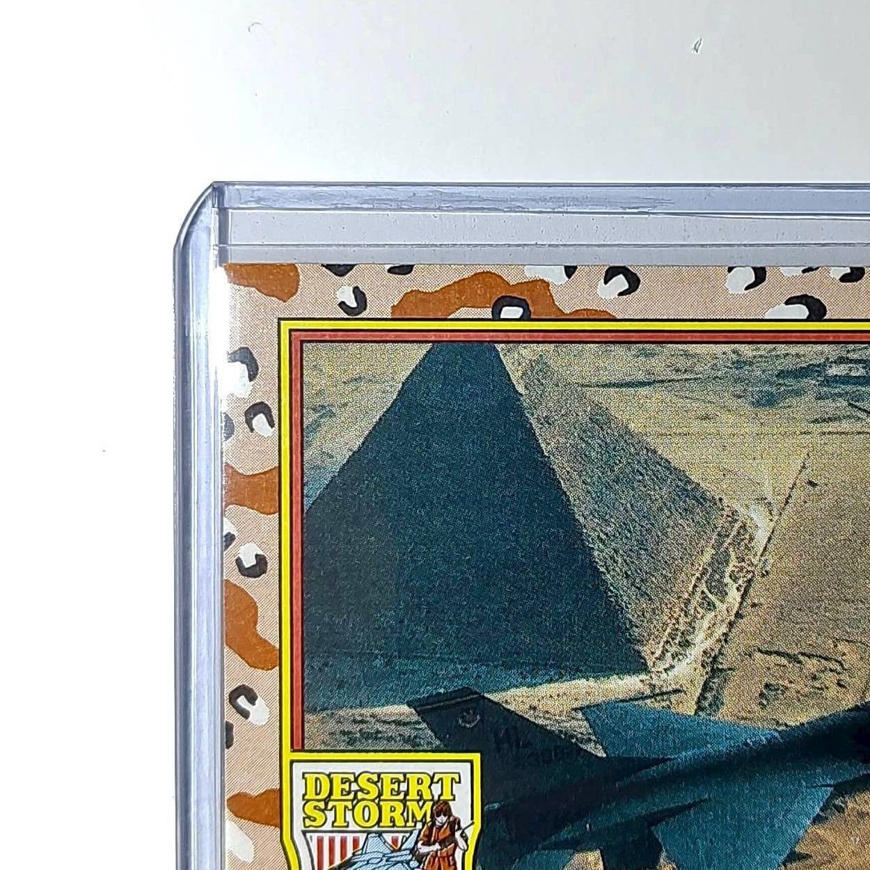 Wings Over Egypt 1991 Topps Desert Storm #31 Card