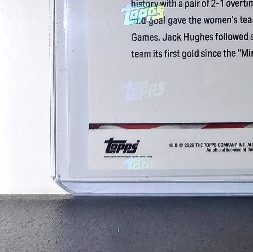 Megan Keller / Jack Hughes 2026 Topps Now #19 Team USA Olympics Card
